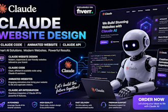 claude website design claude code claude animated website claude api