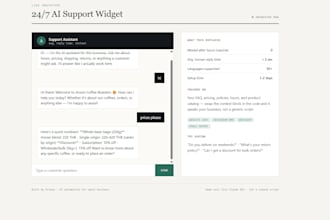 build a custom ai chatbot for your website