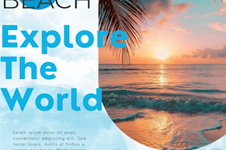design eye catching poster for business,real state and sweet