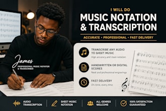 convert your ai generated songs with rhythms and harmonies to staff notation