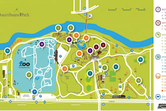 create custom 3d maps, wayfinding maps, event maps and visitor guide