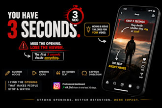 create instagram reel hooks for your videos