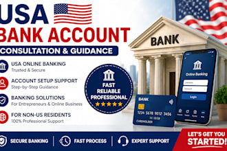 do USA bank creation USA proof of address US llc for non residents US bank