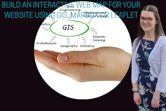 build an interactive web map for your website using gis, mapbox or leaflet