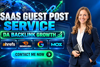 publish saas guest post with dofollow saas backlinks on high da guest post