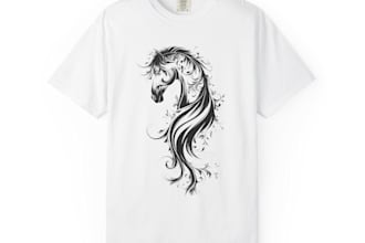 create ornamental animal designs for your apparel brand