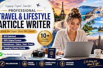 write a travel blog article