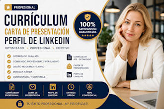 redacción profesional de currículum ats en inglés y español