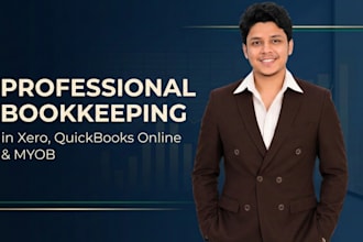 do professional bookkeeping in xero, quickbooks online and myob