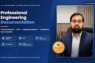 write electrical engineering reports, sops and technical docs