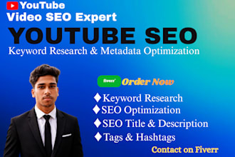 do professional youtube video SEO optimization