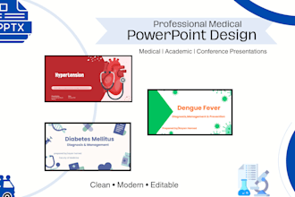 design professional medical powerpoint presentations