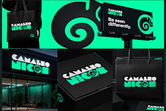 design fast food design, logo, flyer, poster and instagram
