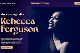 design squarespace musician website artist dj website keynote speaker podcast