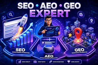 do complete SEO GEO aeo optimization for ai search and google ranking
