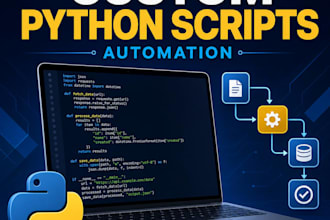 create custom scripts and programming solutions