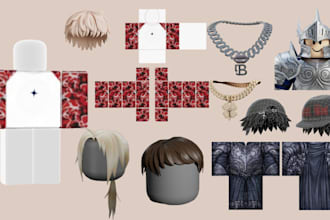 create roblox layered clothing 3d assets roblox ugc accessories ready for upload