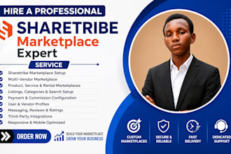 build sharetribe marketplace website, multi vendor platform