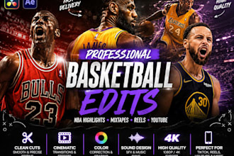 edit high quality nba edits