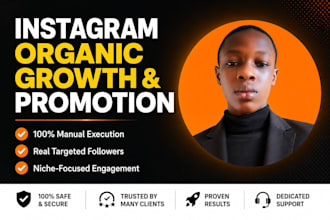 do instagram organic growth and promotion for real engagement