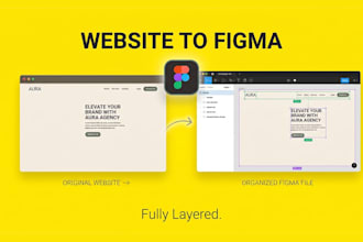 recreate any websites landing page in figma