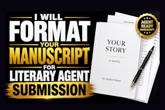 format your manuscript for literary agent submission
