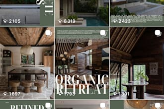 create a premium instagram branding