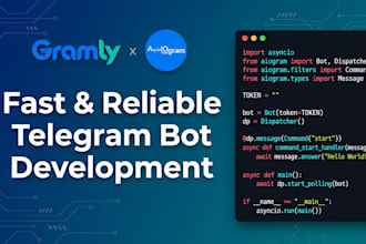 code your telegram bot in python quickly and reliably