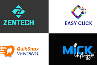 do modern brandmark, wordmark, lettermark, business logo design for your