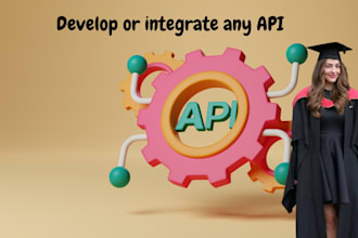 develop or integrate any API