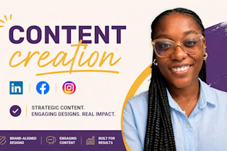 create a strategic monthly social media content plan