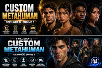 create a custom metahuman character for unreal engine 5