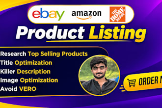 do ebay dropshipping top listings and researching