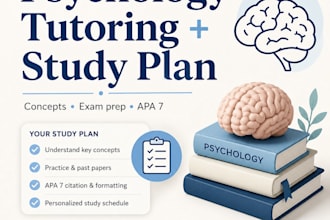 assist psychology tutoring and study support