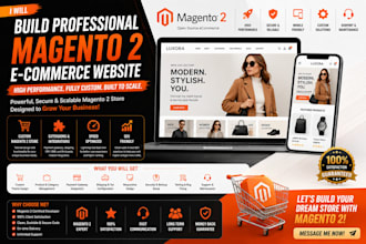 build a professional magento 2 ecommerce website