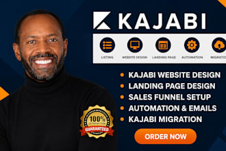 kajabi course setup, kajabi sales funnel, kajabi landing page, kajabi launch