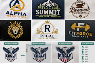 professionally digitize your logo for embroidery