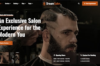 design wix beauty salon website wix medspa website wix barbershop fresha website