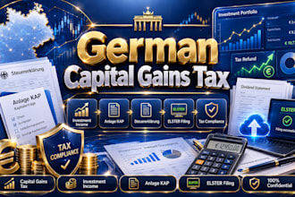 file german capital gains tax, investment income, steuererklarung, elster filing