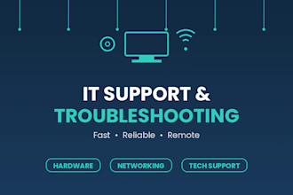 troubleshoot and resolve your PC, network, and IT problems