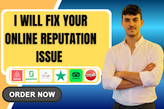 manage your online reputation carefully to fix a bad online reputation issue
