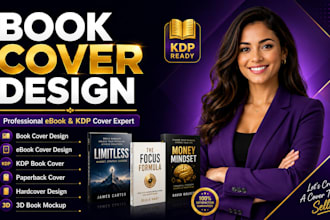 do, fix book cover design, ebook cover redesign, book design, kdp book cover