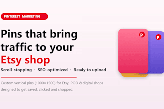 design scroll stopping pinterest pins for your etsy shop