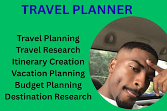 create a personalized travel itinerary and vacation plan