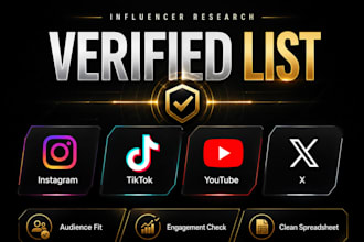 find 100 targeted influencers for your brand