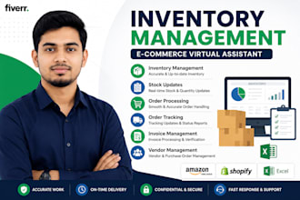 manage ecommerce inventory and order processing