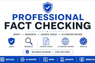 fact check, proofread your content and document