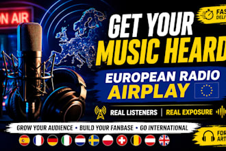 promote your music on radio stations for real exposure and audience growth