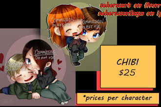 draw chibi cute anime style