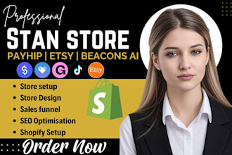 setup stan store, payhip store stan store marketing